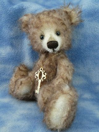 8 " Ooak Adorable Vintage Style Luxury Mohair Artist Bear Bramber Bears Theo