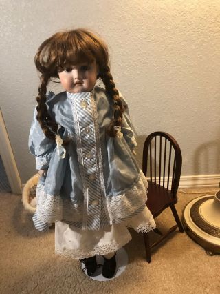 Armand Marselle Antique Doll 1 Large 27” Balljointed Compo
