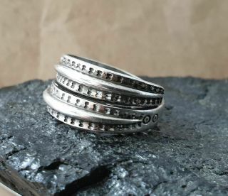 David Andersen Sterling Silver Saga Viking Ring,  Norway/norwegian