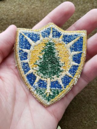 WWII US Army Maine State National Guard HQ Patch 2
