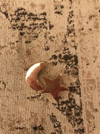 Stylish Trade - mark star and moon earrings (soho boutique brand) 5