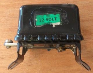 Vintage Indian Motorcycle 12v Electrical Cut Out Relay/autolite Nos