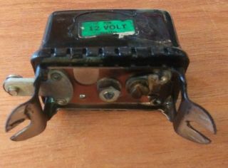 Vintage Indian motorcycle 12v electrical cut out relay/Autolite NOS 2