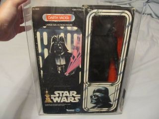 1978 Star Wars Darth Vader 12 Inch Vintage Red Label Afa 70 Misb