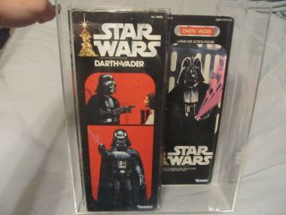 1978 Star Wars Darth Vader 12 inch vintage red label AFA 70 misb 2