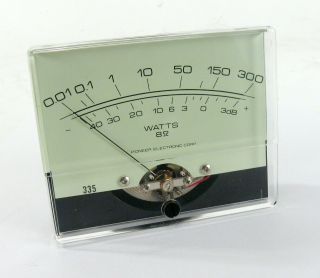 Pioneer Spec - 4 Vintage Amplifier Part Aaw - 068 Vu Meter 2 Of 2