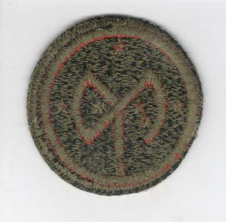 Ww 2 Us Army 27th Infantry Division Greenback Patch Inv V664