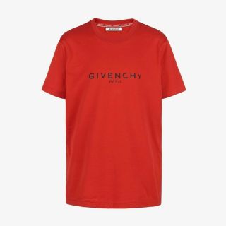 Givenchy Paris Vintage T - Shirt,  Rrp £320,  Black/white/red,  Size S - Xxl