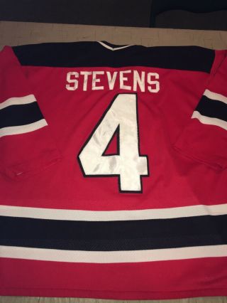 Vintage 4 Scott Stevens Jersey Devils Red Ccm Maska Jersey,  Men 