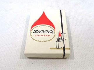 Vtg.  1974 Unfired Zippo Advertising Capitol Tooling Inc,  South Bend Ind.  W/Box 7