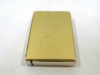 Vtg.  1974 Unfired Zippo Advertising Capitol Tooling Inc,  South Bend Ind.  W/Box 8