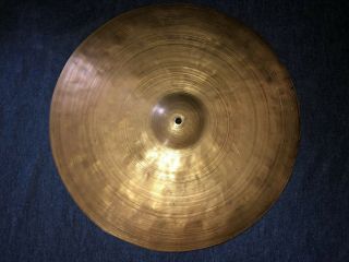 Vintage K Zildjian Cie Constantinople 15 " Cymbal 1445 Grams