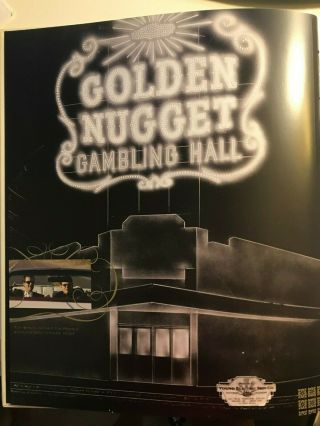 Vintage Vegas - Golden Nugget - (2004 Limited Edition) - Signed & Numbered - 32/2000 4