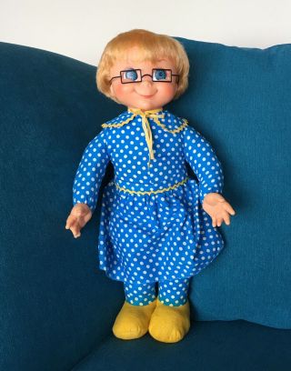 Mrs Beasley Doll 1967 By Mattel Glasses And Restored