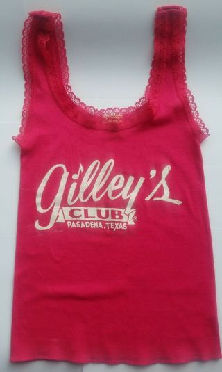 Vintage 70s Gilley’s Club Pasadena Texas Honky Tonk Shirt Sz S Rare Never Worn