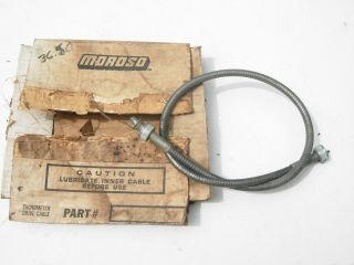 Vintage Nos Moroso Tach Drive Cable 36 " Long