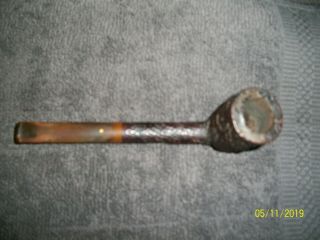 VINTAGE - DUNHILL SMOKING PIPE - SHELL MADE IN ENGLAND - 137 - US PATENT 417574/34 5