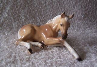 Vtg 1953 Designers Workshop Hagen Renaker Horse Foal Figurine Clover Sticker
