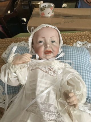 14 " Antique 100 Kammer And Reinhardt K R Character Baby Doll