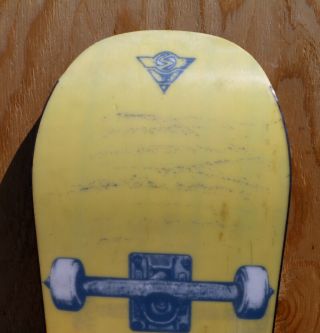 1993 Sims Noah Salasnek Vintage Pro Snowboard - Classic Orange Top Skateboard 6