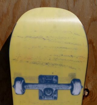 1993 Sims Noah Salasnek Vintage Pro Snowboard - Classic Orange Top Skateboard 7