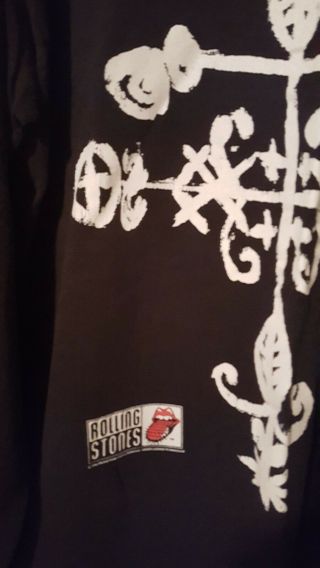 Vintage 1994 Rolling Stones Voodoo Lounge World Tour Graphic T Shirt Size XL 2