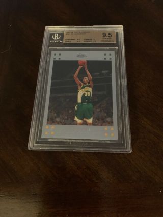 Kevin Durant 2007 Topps Chrome Rookie Bgs 9.  5 Rare,