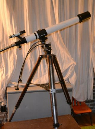 Vintage Sears 4454 Telescope 80mm/1200mm Refractor f/15 (Towa Model 339) 5