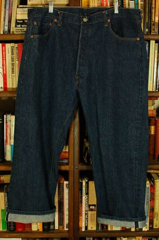 Vintage Levi’s 501 Selvedge Red Line Jeans Made Usa 6 70s 80s 42 X 33 (38 X 26)