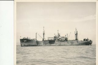 1945 Wwii Us Navy Ship The Uss Marathon Apa 200,  Official 8x10 Photo