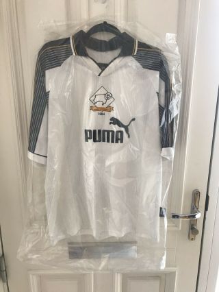 1995/96 Derby County Home Football Shirt Xl Vgc Vintage & Rare