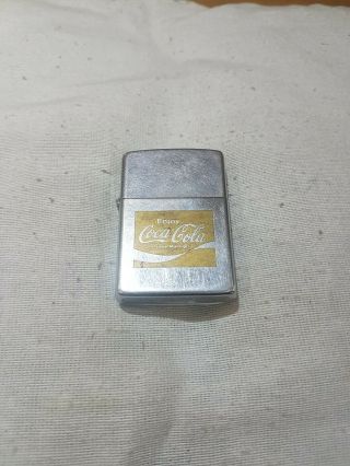 Coca Cola Zippo Lighter Rare Retro Vintage