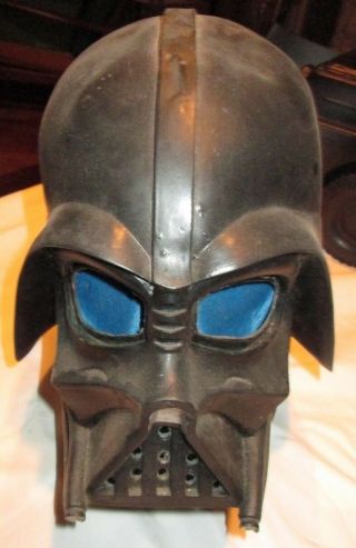 Vintage Star Wars Rubber Halloween Mask Costume 70s 80s Darth Vader Mask Rare