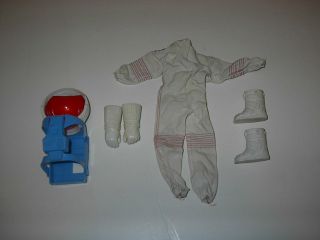 Vintage Kenner Six Million Dollar Man Mission To Mars Space Outfit Complete