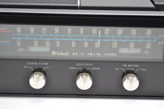 McIntosh MR 74 Stereo AM FM Radio Tuner - Vintage Audiophile Classic 10