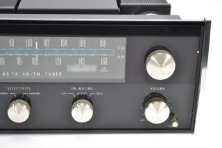 McIntosh MR 74 Stereo AM FM Radio Tuner - Vintage Audiophile Classic 11