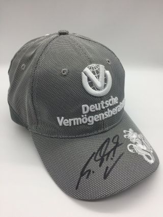 Rare Michael Schumacher Signed Ferrari F1 Cap,  Autograph