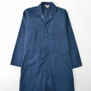 Vintage Sears Coveralls Blue Made USA Michael Myers VTG Mens 42R Large L 2
