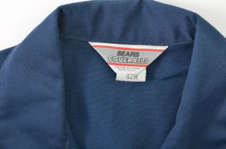 Vintage Sears Coveralls Blue Made USA Michael Myers VTG Mens 42R Large L 4