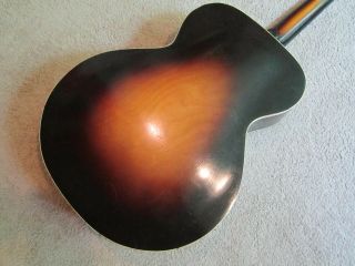 Vintage Carl Fischer Oscar Schmidt Harmony Pre War Archtop Guitar project 5