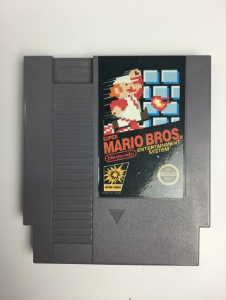 Vintage 1985 Nintendo NES Mario Bros.  (5 Screw) Complete 5