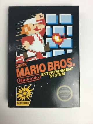 Vintage 1985 Nintendo NES Mario Bros.  (5 Screw) Complete 7