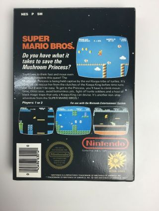 Vintage 1985 Nintendo NES Mario Bros.  (5 Screw) Complete 8