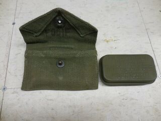 Wwii First Aid Pouch 1945 With Carlisle Bandage