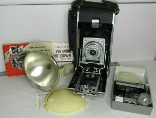 Vintage Polaroid 110a Camera W/some Accessories.  As Found