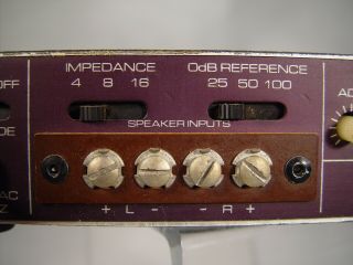 Vintage Audio Technology Model 510 16 segment dBm /dBw VU / power meter 6
