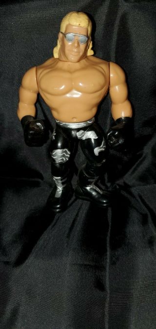 WWF WWE Hasbro Shawn Michaels Black Pants Trunks Vintage Wrestling Figure 2
