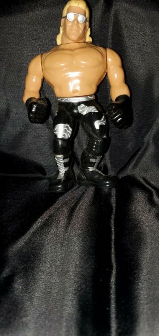 WWF WWE Hasbro Shawn Michaels Black Pants Trunks Vintage Wrestling Figure 3