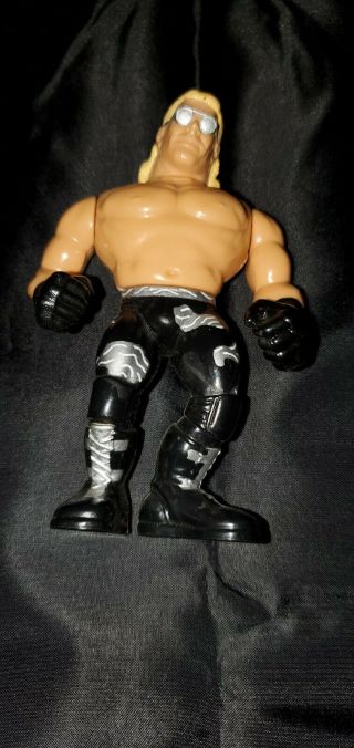 WWF WWE Hasbro Shawn Michaels Black Pants Trunks Vintage Wrestling Figure 6