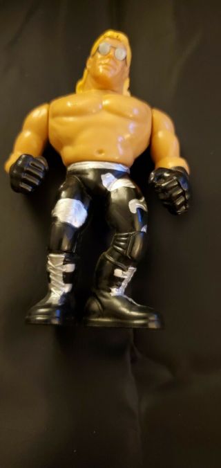 WWF WWE Hasbro Shawn Michaels Black Pants Trunks Vintage Wrestling Figure 7